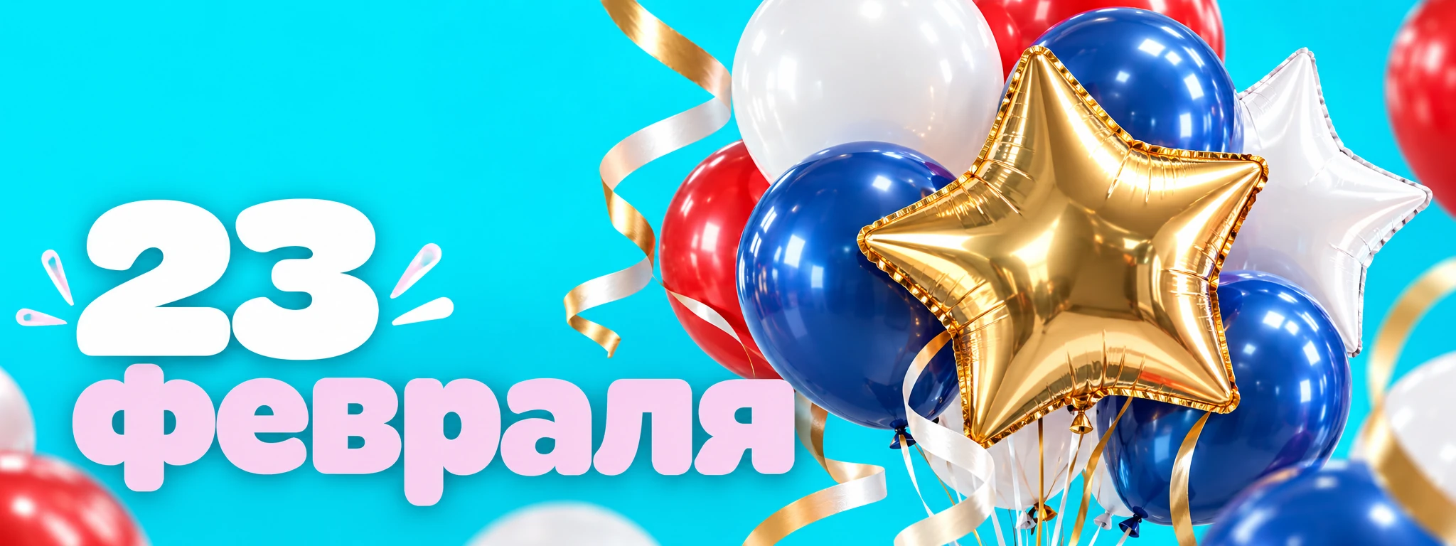 23 февраля — оформление и идеи для праздника в Вологде