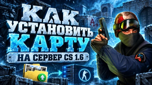 Карта на сервере CS 1.6: ресурсы, цикл и меню AMX Mod X