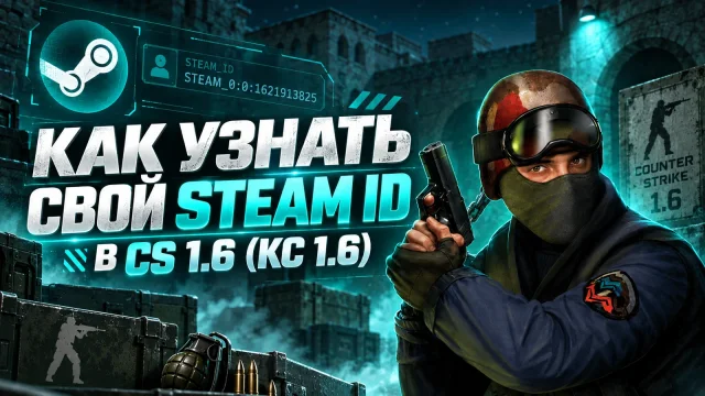 Steam ID в CS 1.6: где найти и как отличить от ника