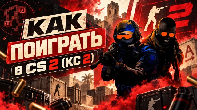 Как начать играть в CS 2 через Steam