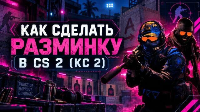 Разминка в CS 2: короткая тренировка перед матчем