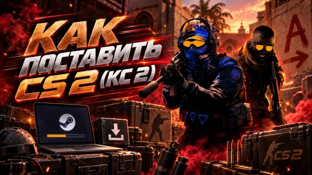 Как установить Counter-Strike 2 через Steam