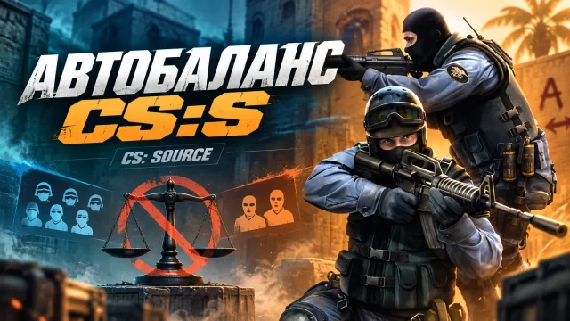 Как отключить автобаланс команд в своей игре CS:S