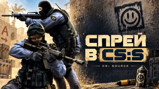Как загрузить свой спрей в Steam-версию CS:S