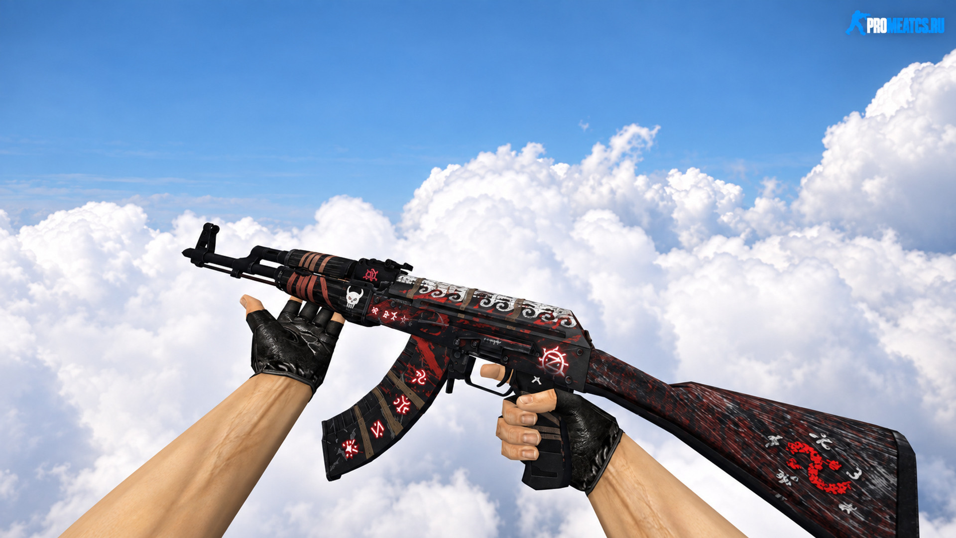 Модель «AK-47 Demon Hunter» для CS 1.6
