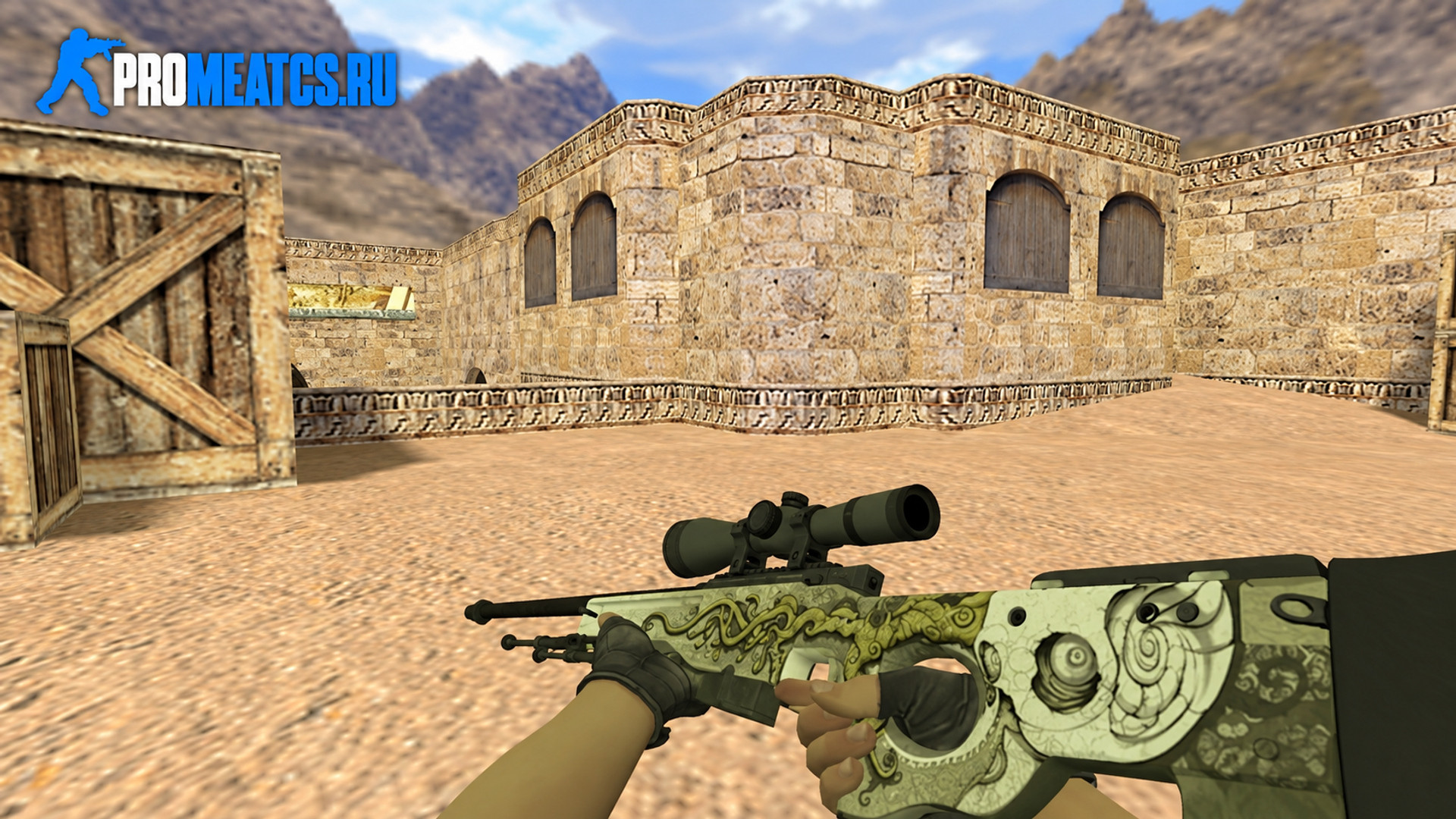Модель AWP «Worm God» для CS 1.6