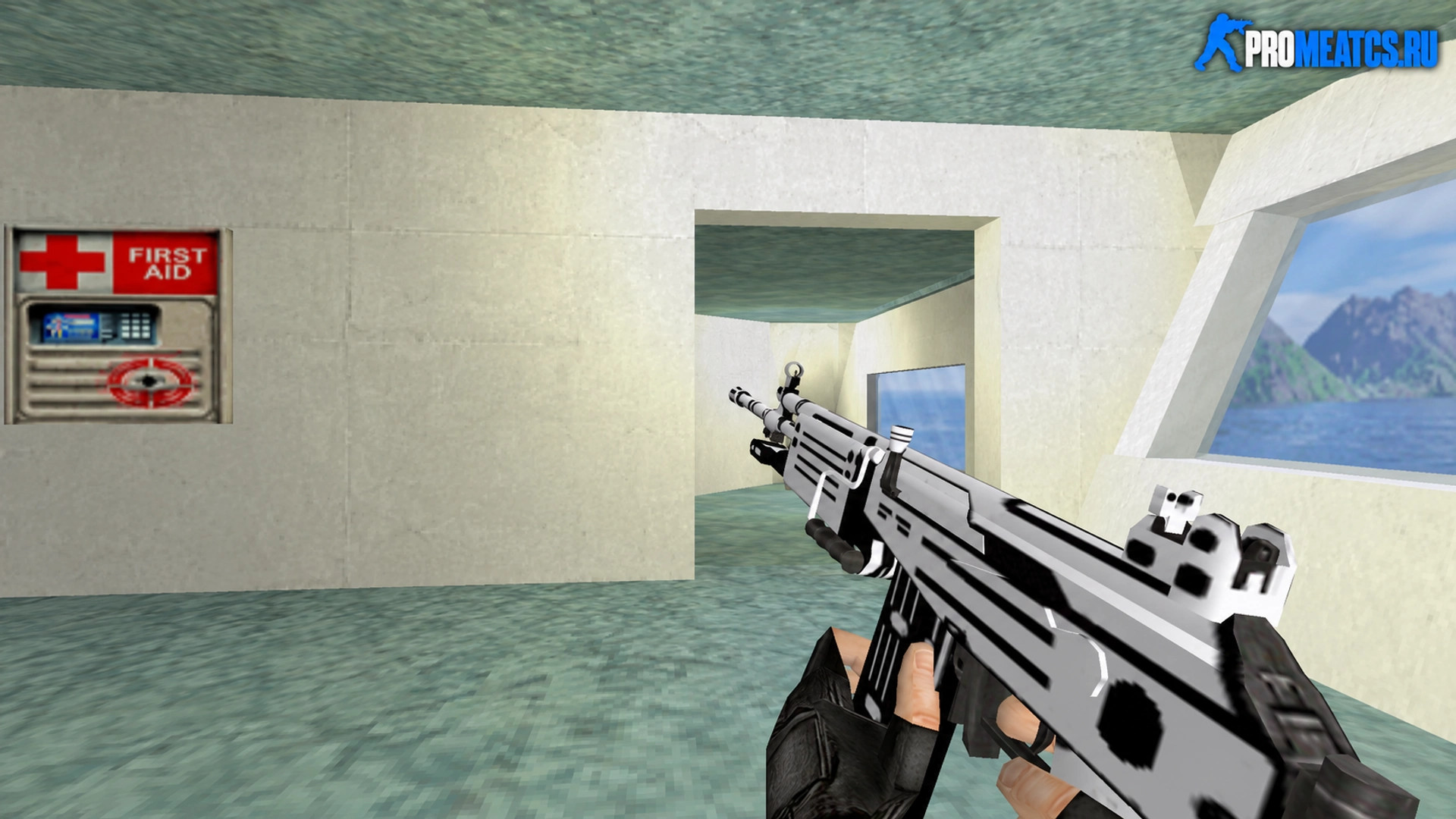 Модель Galil Черное и Белое для CS 1.6