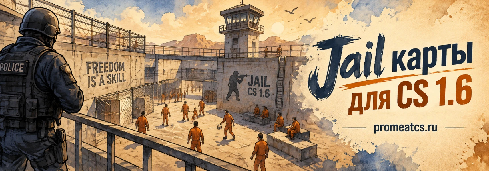 Jail карты для CS 1.6