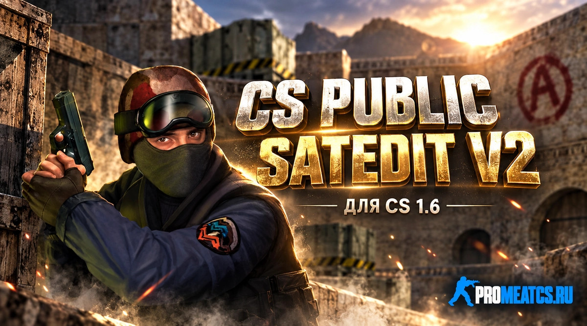 Чит «CS Public satedit v2» для CS 1.6