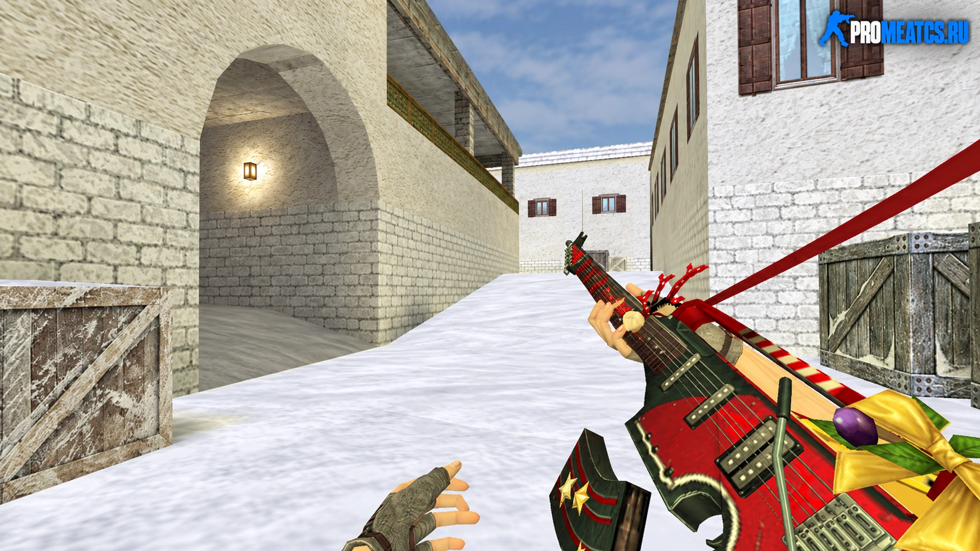 Модель Рождественская гитара для CS 1.6
