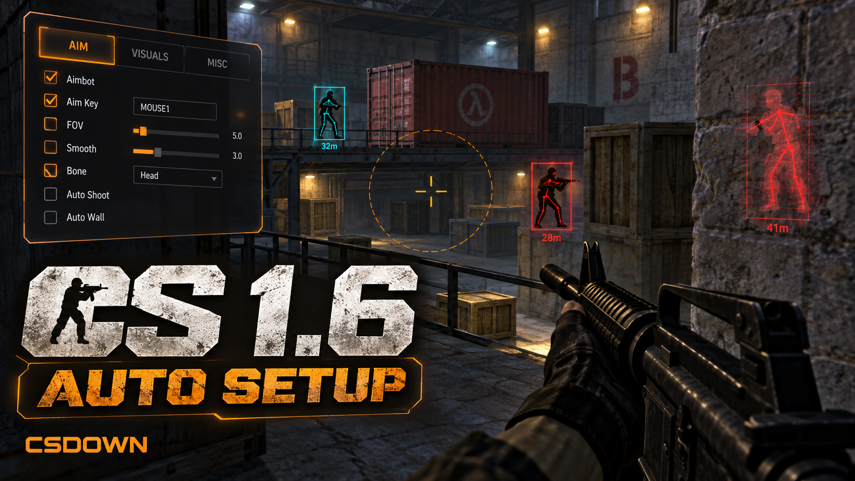 CS 1.6 Auto Setup — Коготь и Путешественник