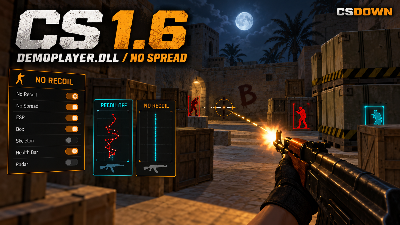 CS 1.6 DemoPlayer.dll — Автотроника и Аквамариновая месть