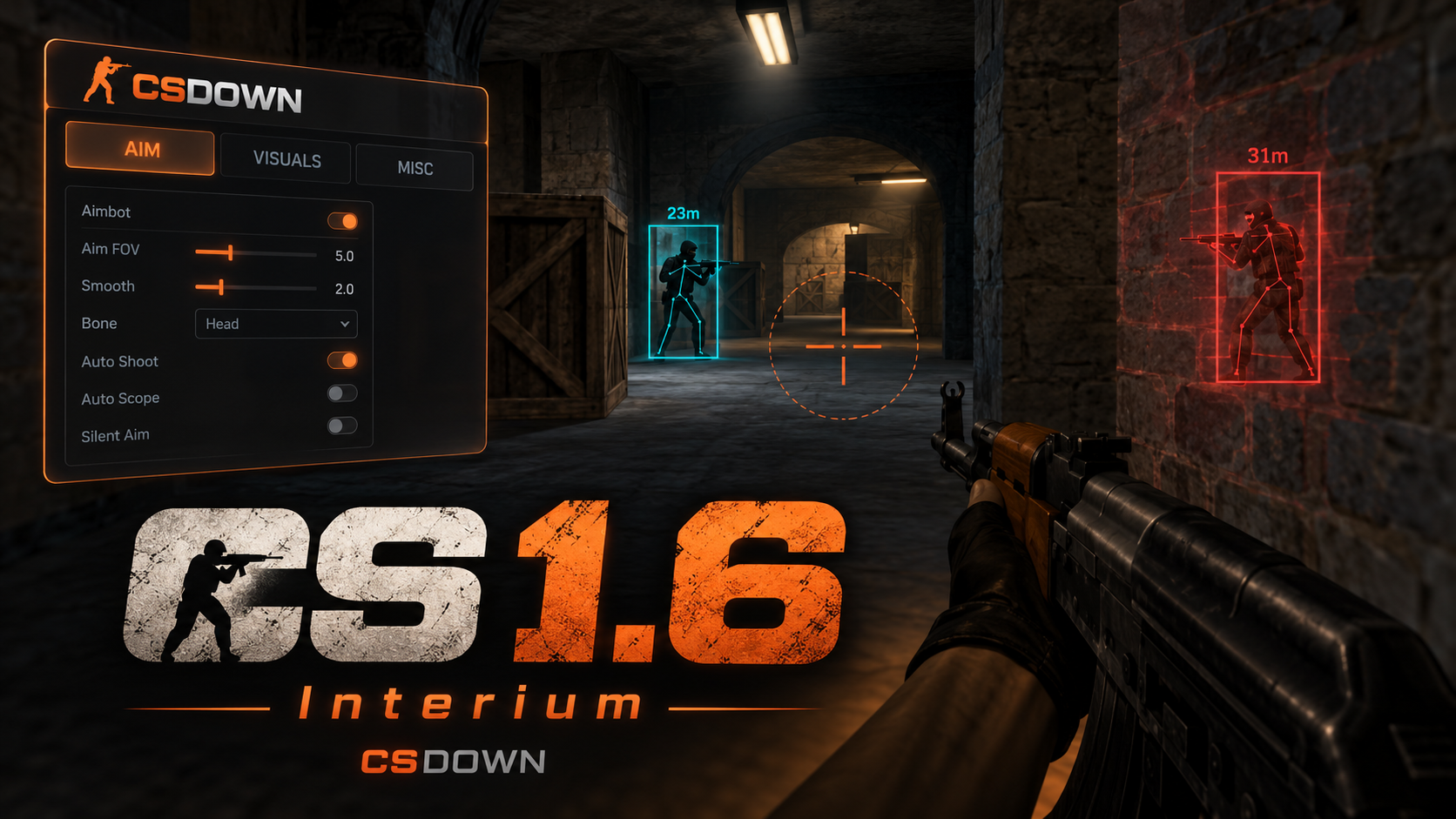 CS 1.6 Interium — Лава, закалка и Азимов