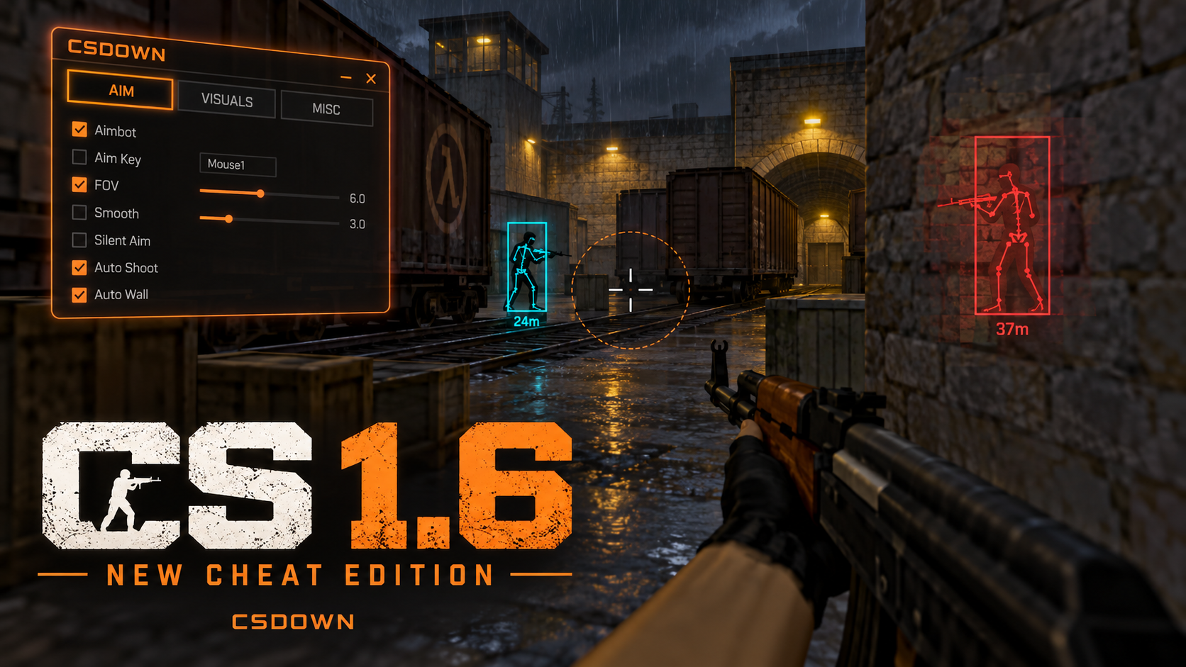 CS 1.6 Paracord Pack — Кровавая паутина и OPTIMUS