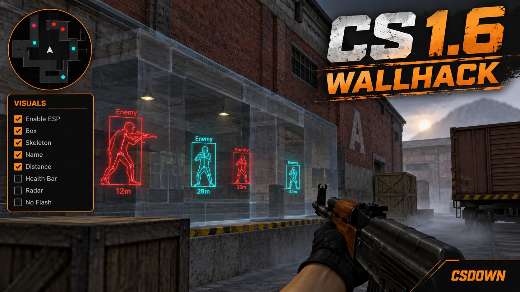 CS 1.6 WH Ultra — Топливный инжектор и Ультрафиолет