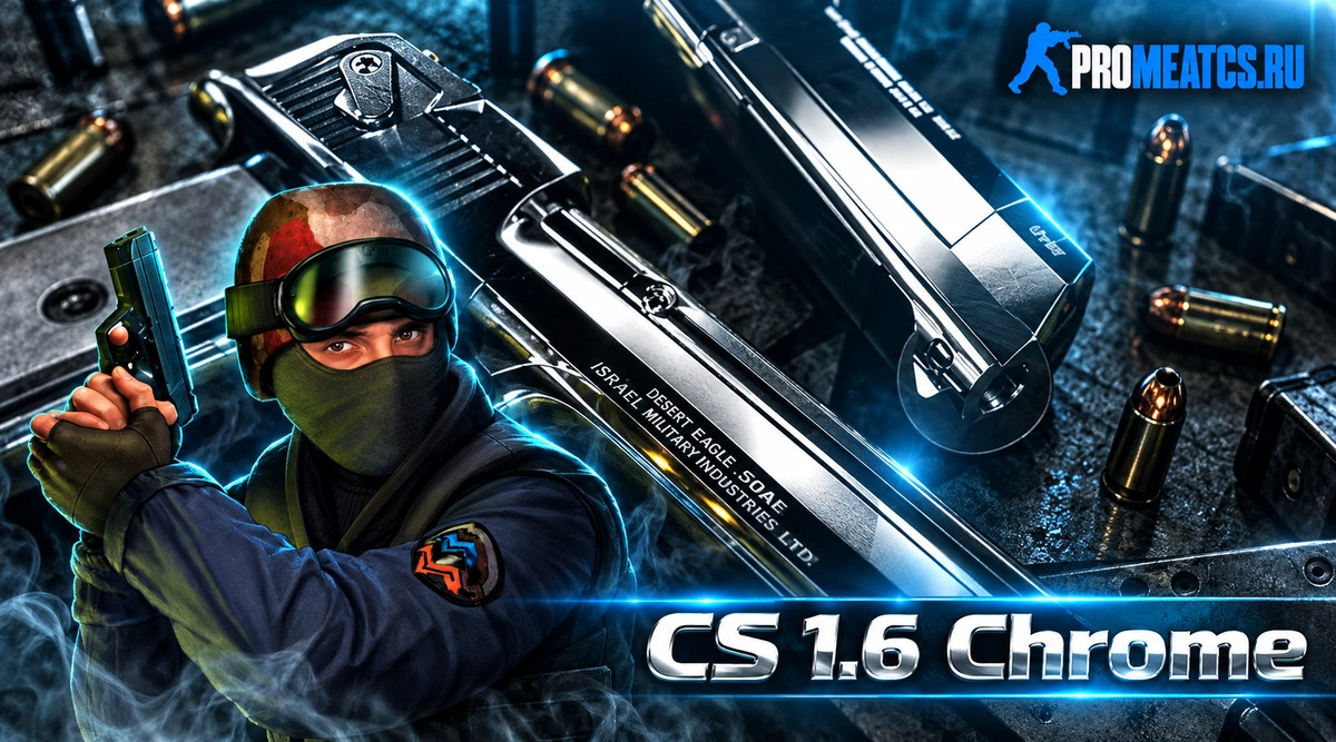CS 1.6 (КС 1.6) Chrome - Хромированная версия