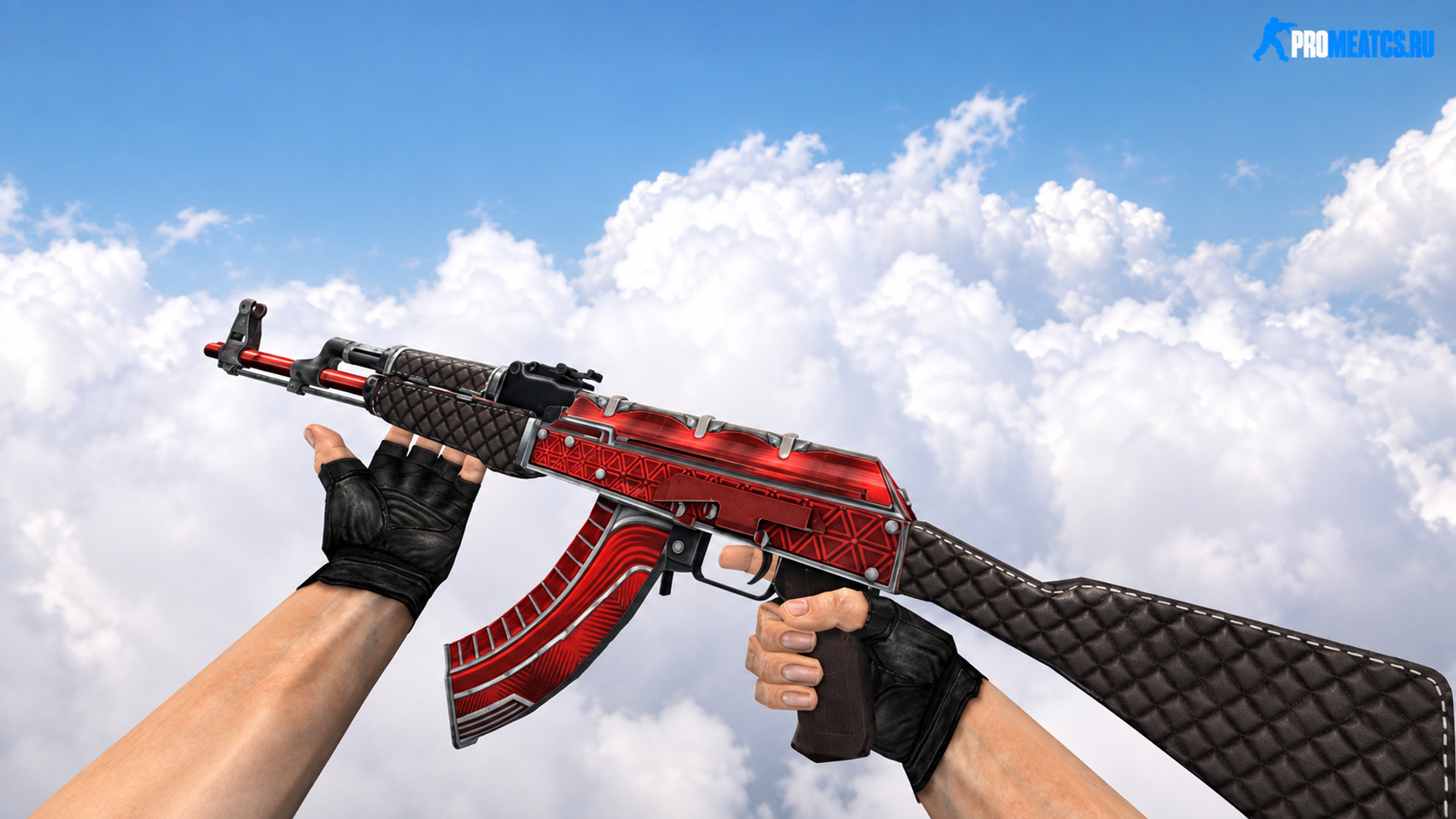 Скин «AK-47 Ruby» для CS 1.6