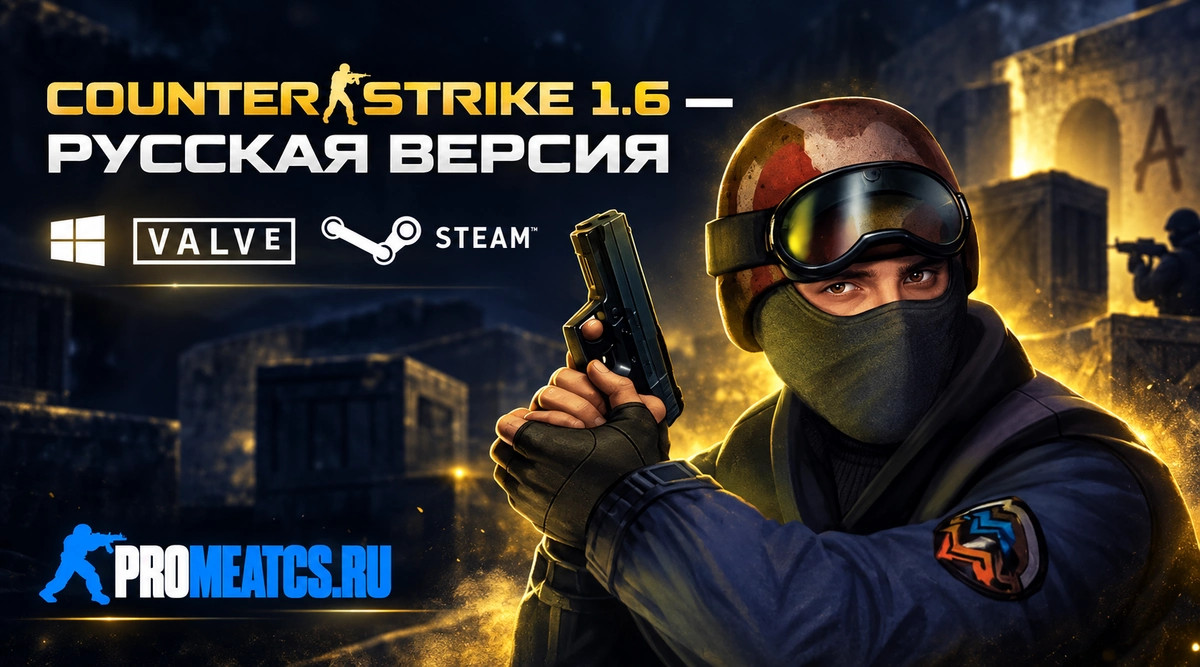 CS 1.6 на русская версия на ПК - КС 1.6 на русском