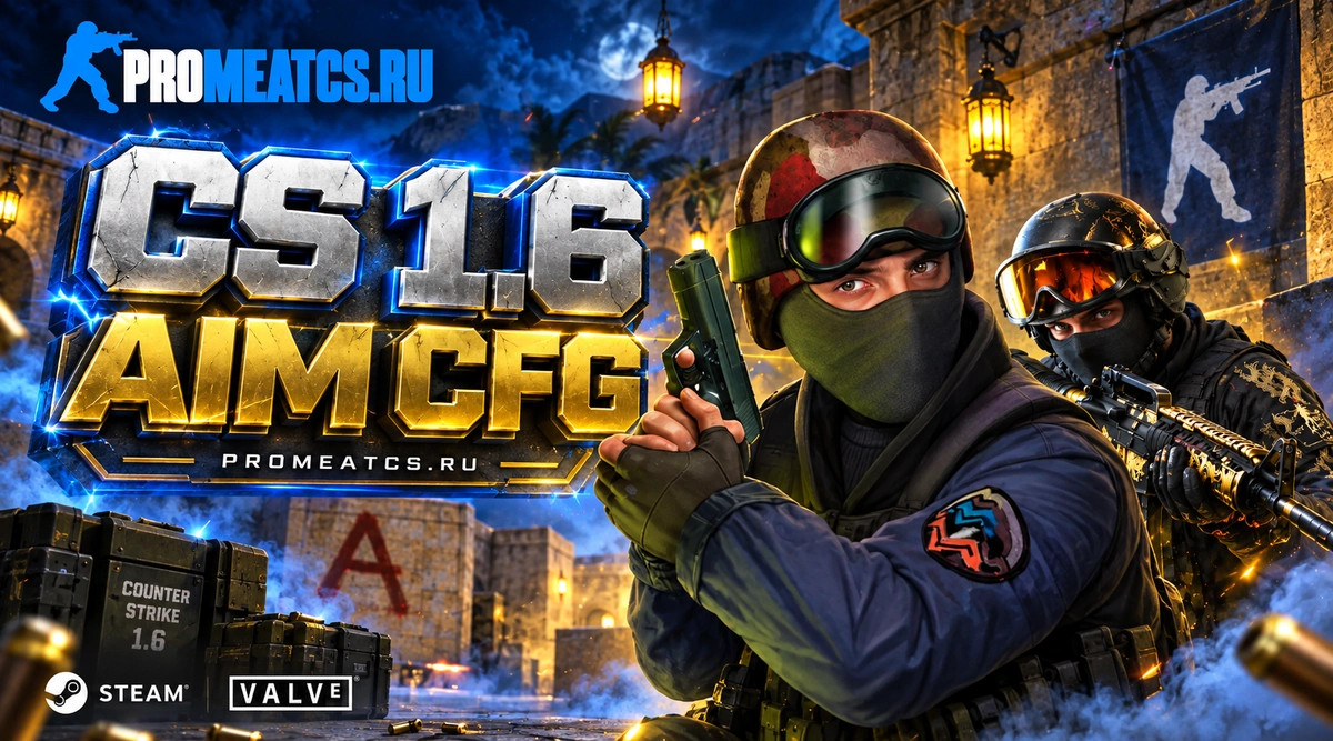 CS 1.6 с AIM CFG - КС 1.6 с чит аим конфигом