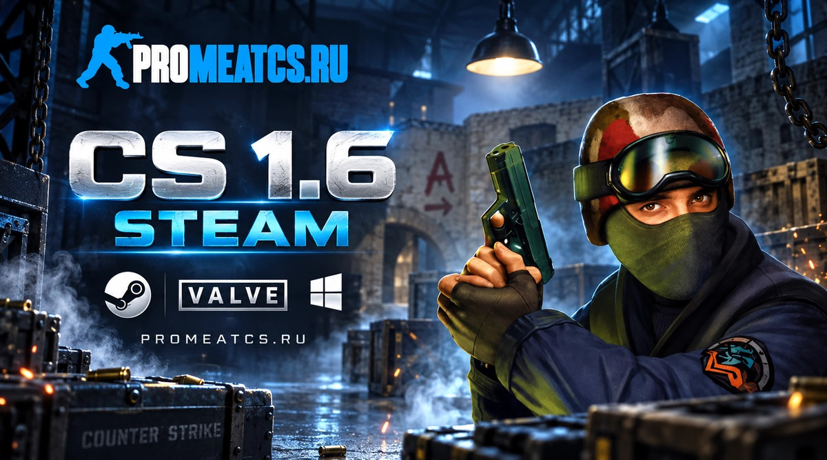 CS 1.6 Steam - КС 1.6 в стиме