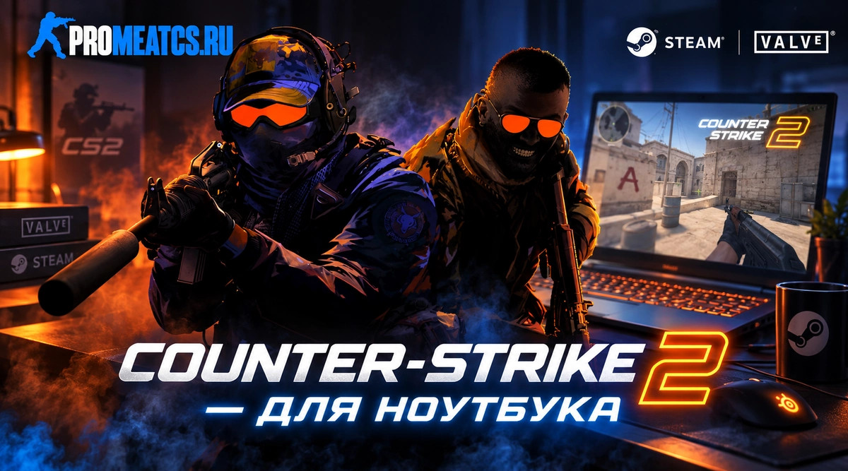 Counter-Strike 2 (CS 2) - версия на Ноутбук