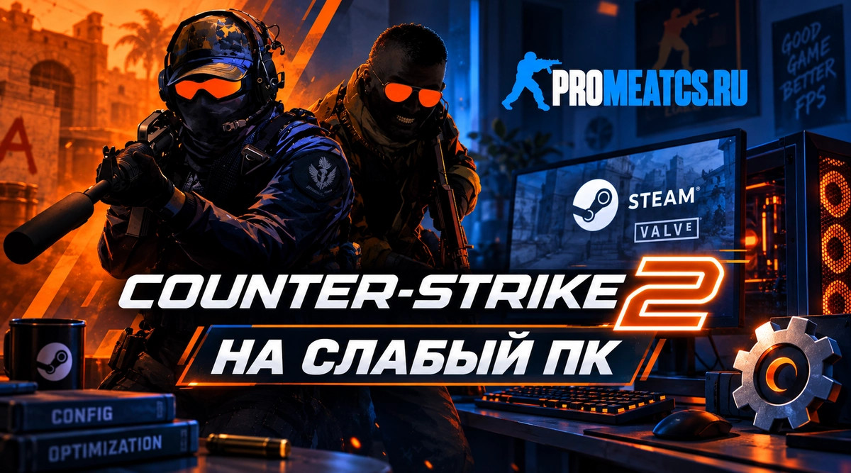 Counter-Strike 2 (КС 2) - на Слабый ПК