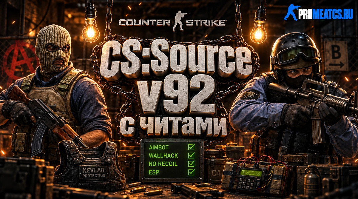 CS:S v92 с читами - КС:С в92 с читами внутри
