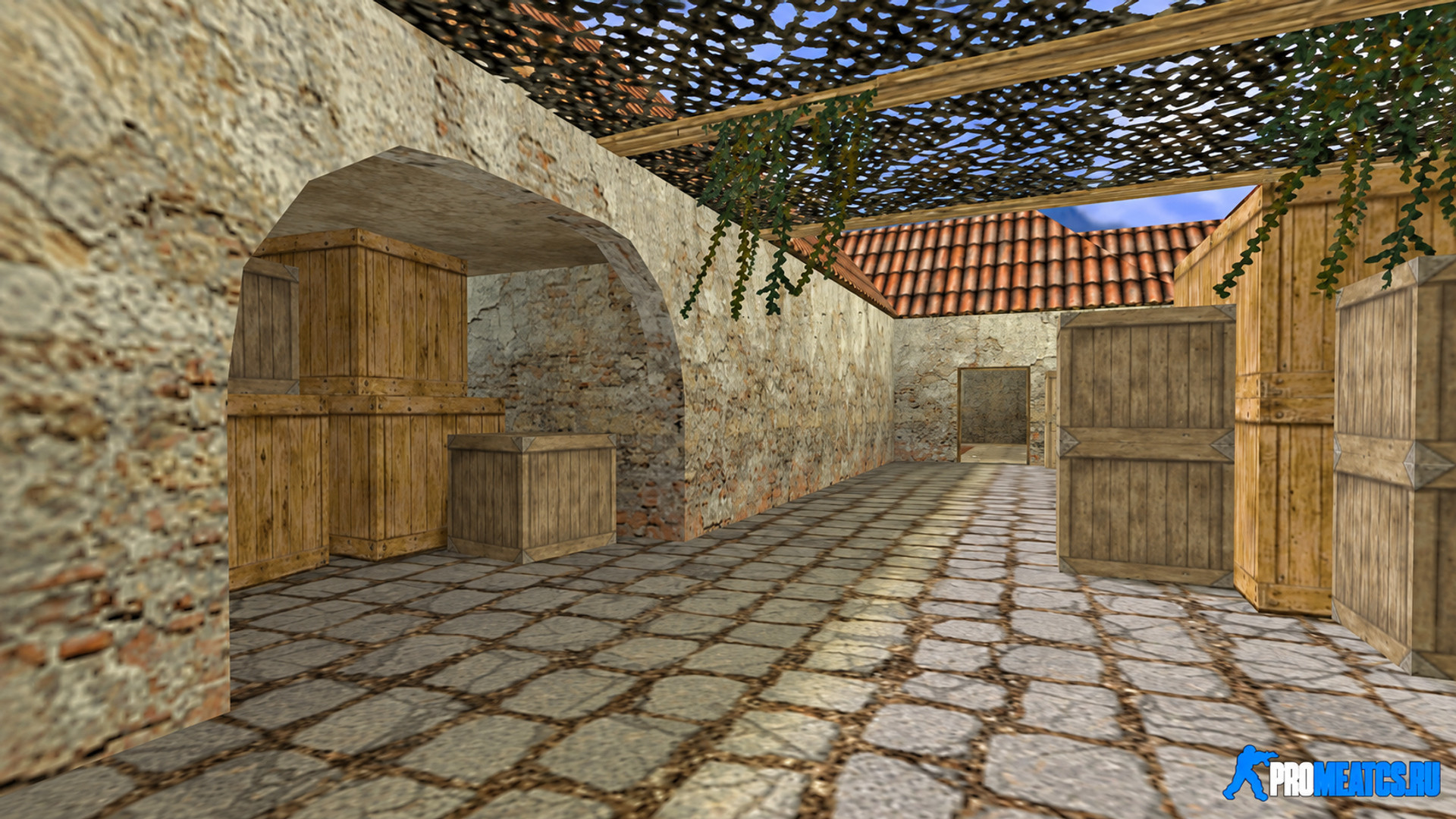 Карта «de_inferno_2x2» для CS 1.6