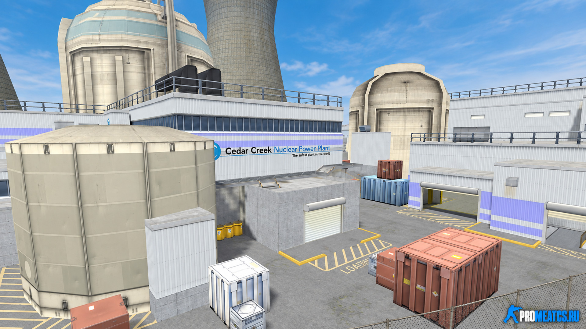 Карта «De_Nuke v2» из CS:GO для CS 1.6
