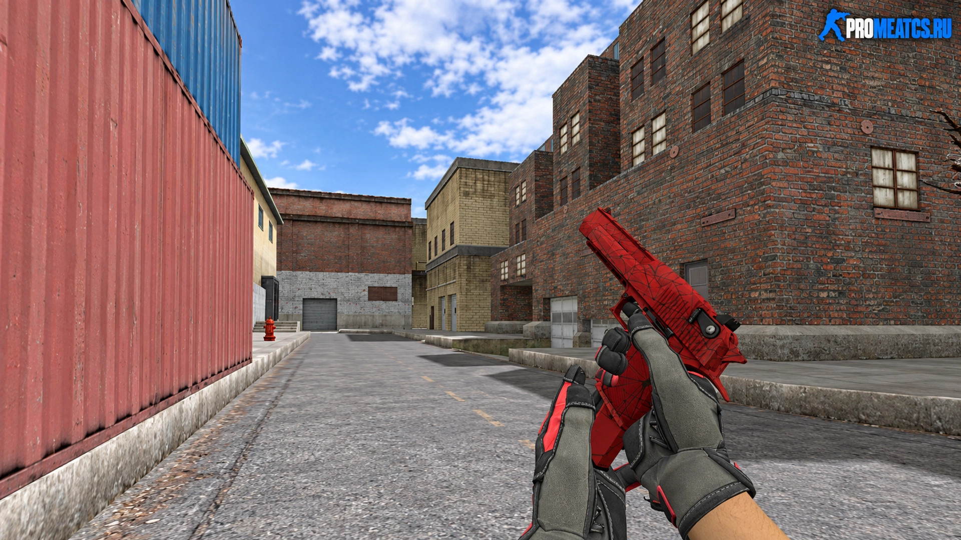 Модель Deagle Кровавая паутина для CS 1.6