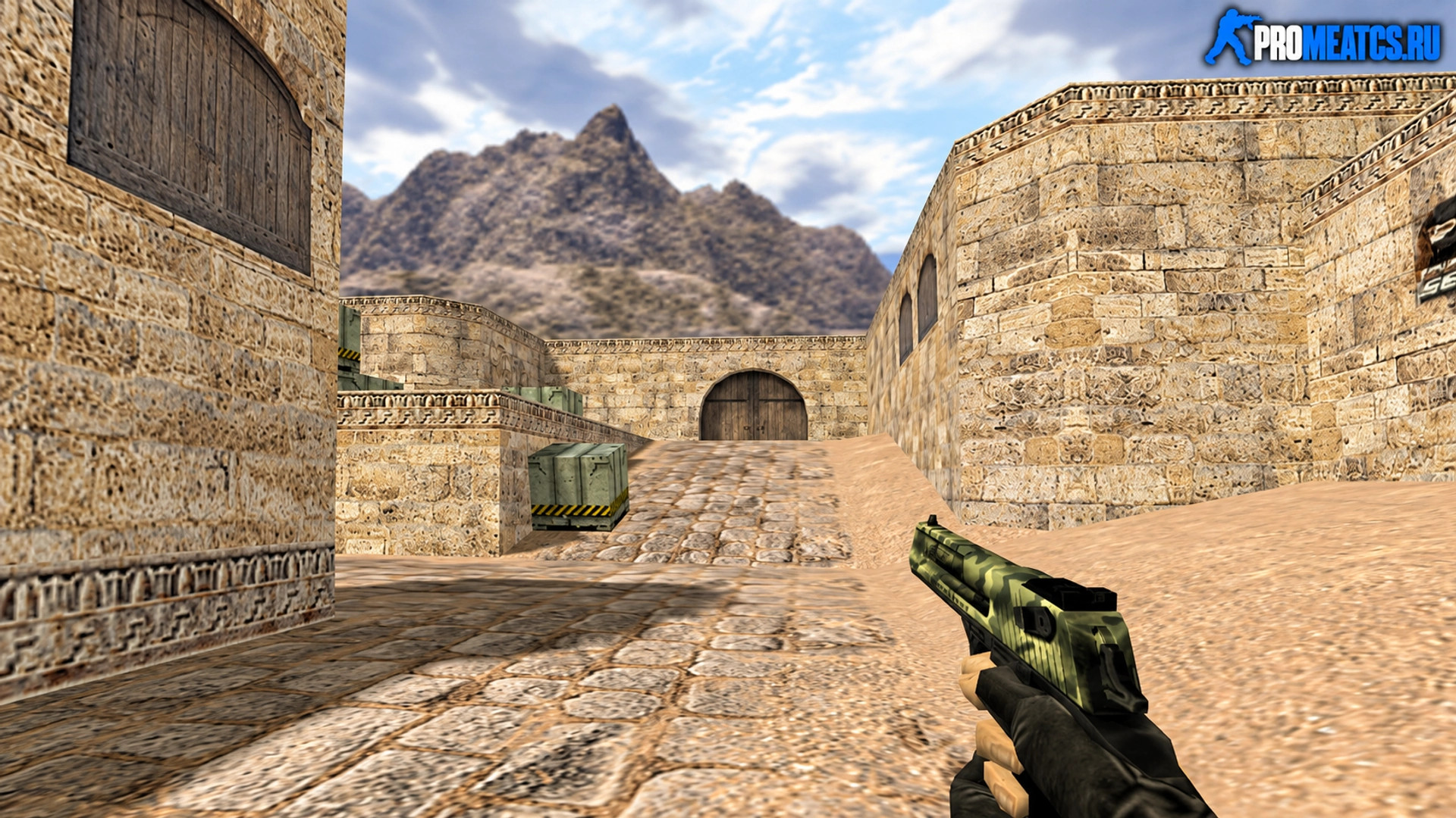 Модель Deagle Лесной камуфляж для CS 1.6