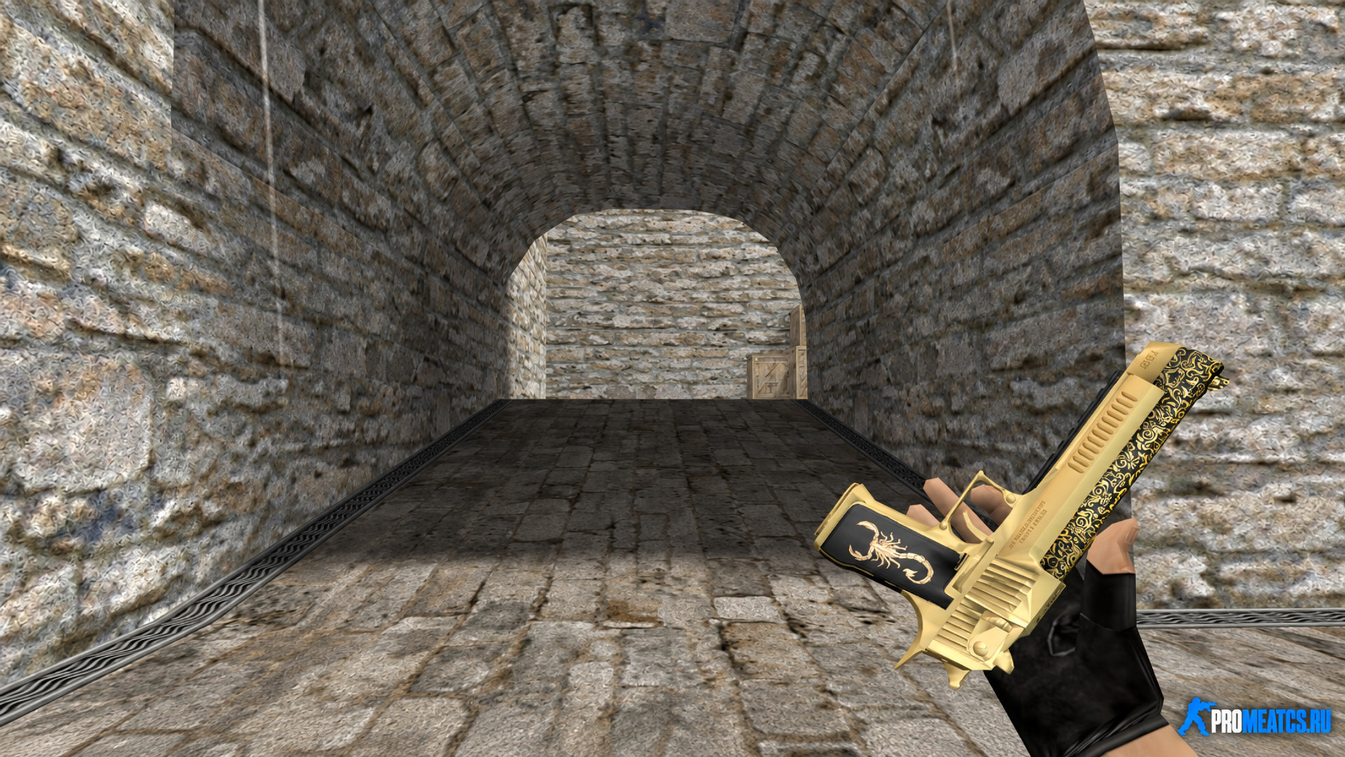 Модель HD Deagle Gold scorpion для CS 1.6