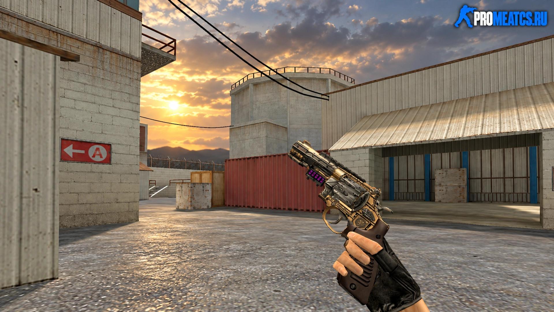 Модель R8 Revolver Big Iron для CS 1.6