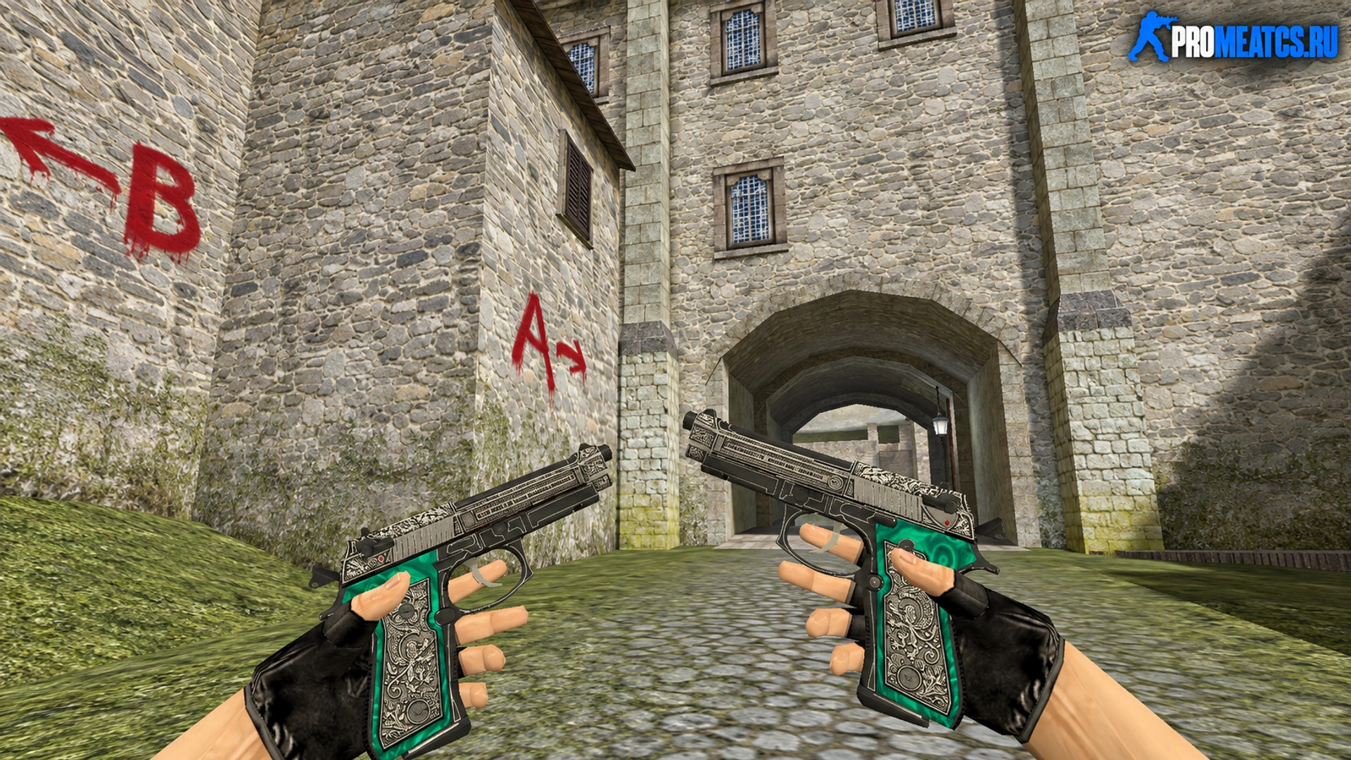 Модель Dual Berettas Королевская чета для CS 1.6