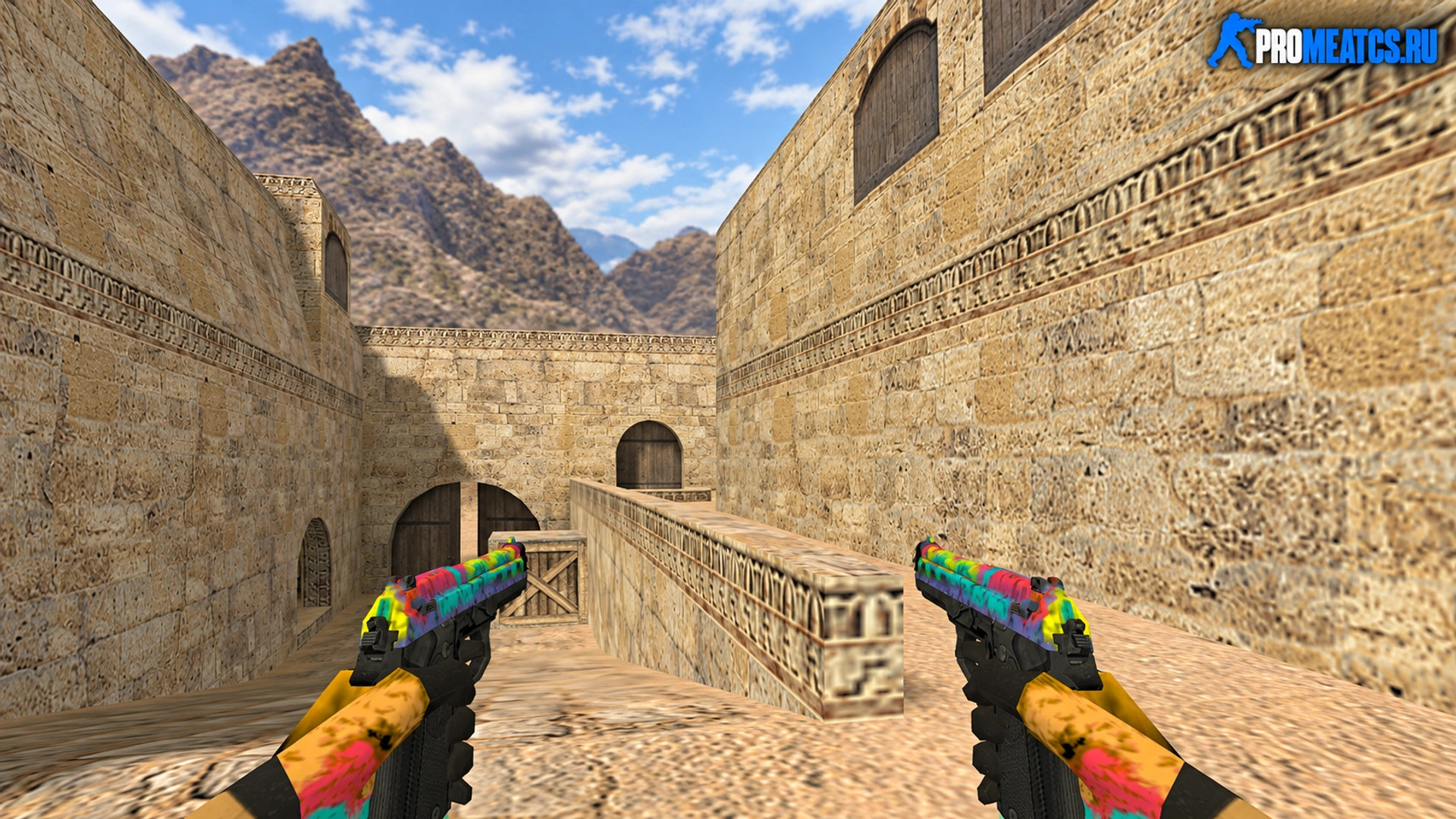 Модель Dual Elites Цветные для CS 1.6