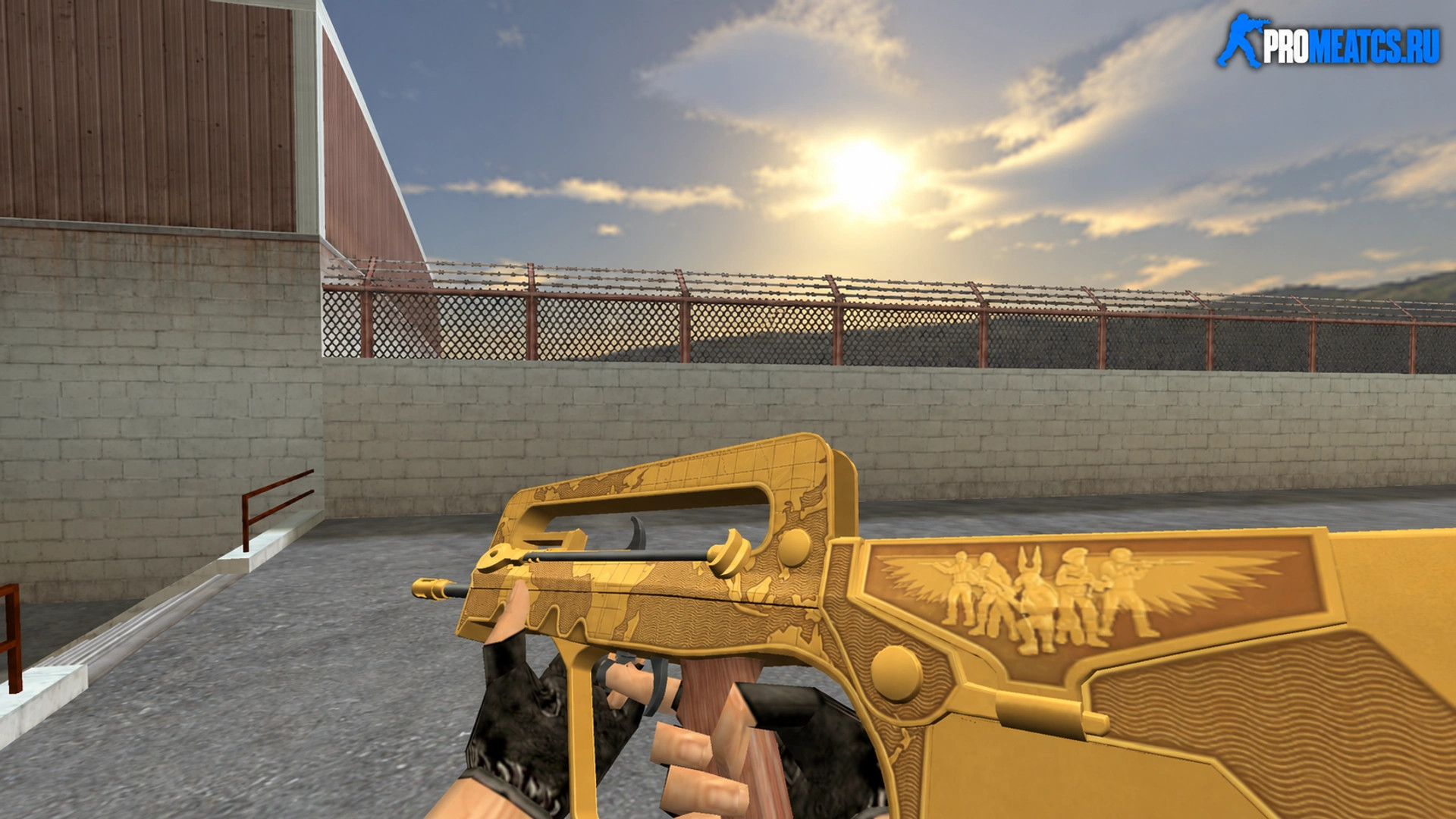 Модель Famas Праздник для CS 1.6