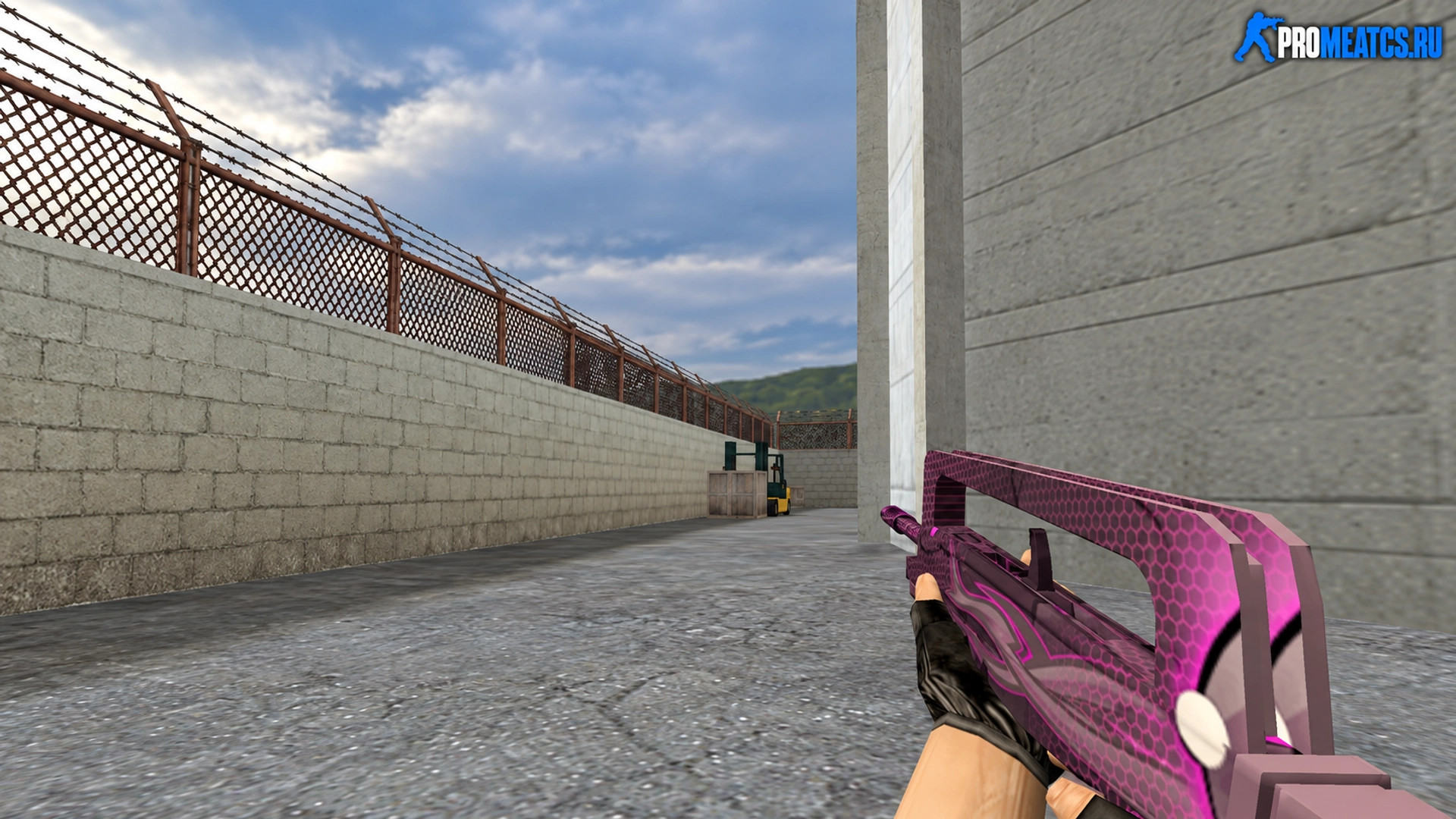 Модель Famas Magic Skull для CS 1.6