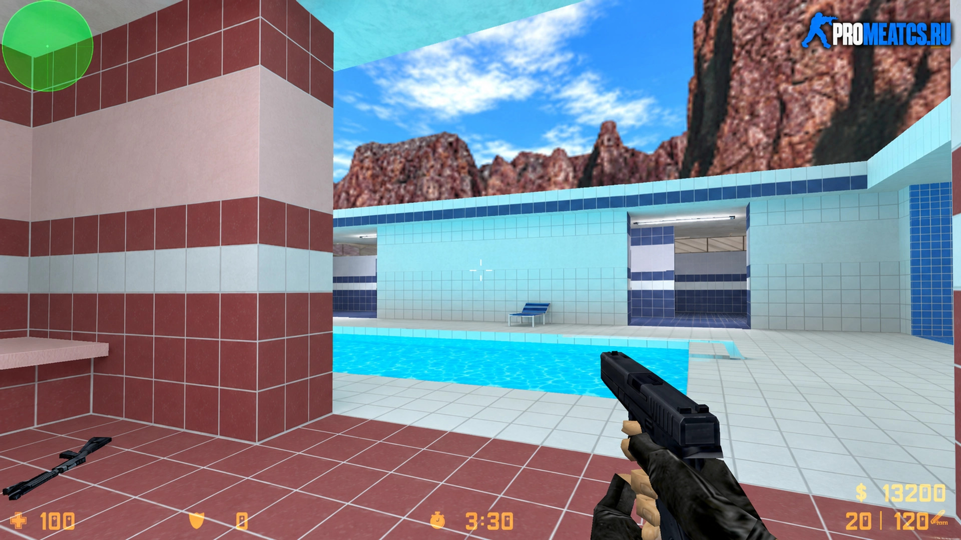 Модель Стандартный Glock для CS 1.6