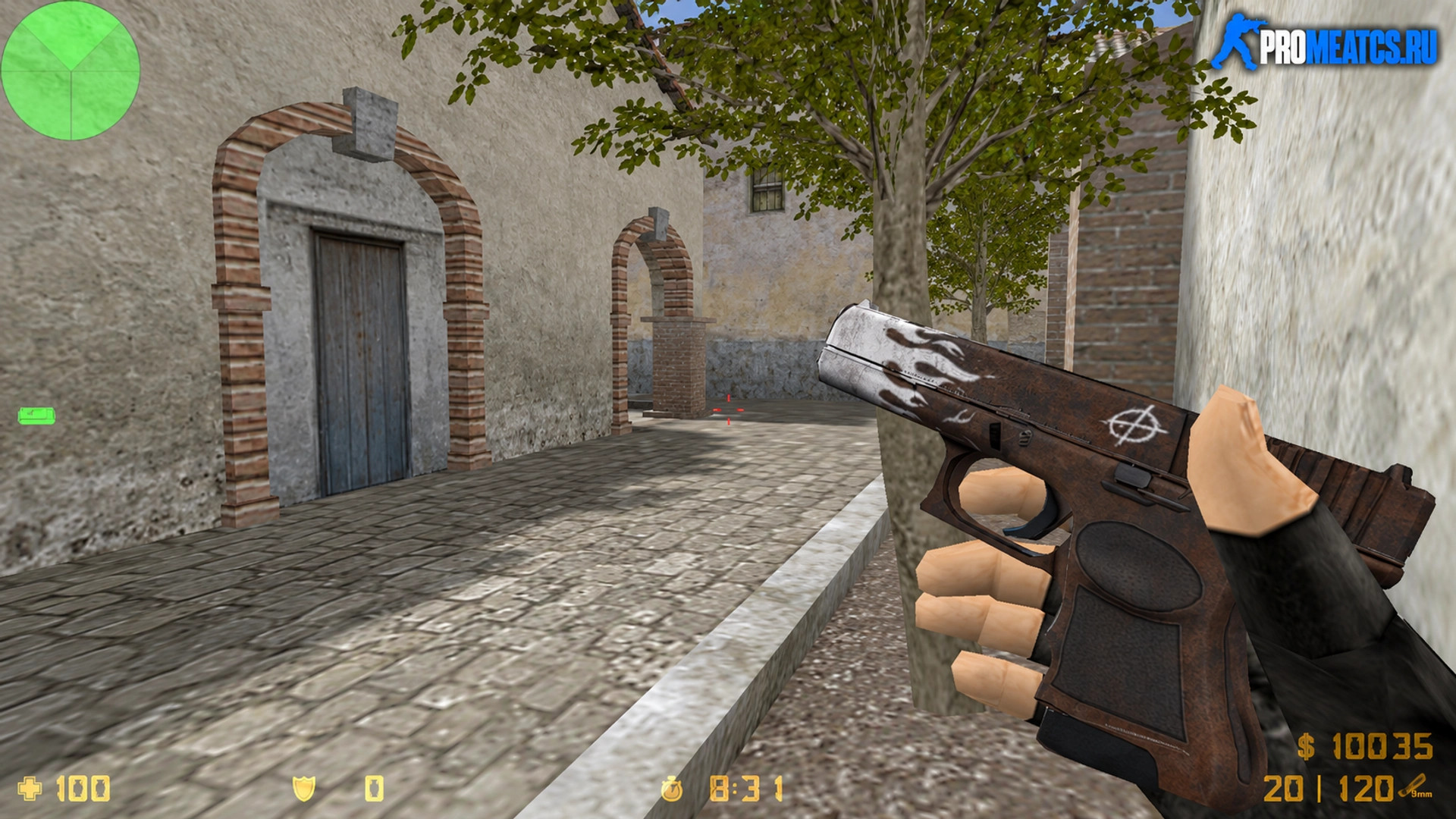 Модель Glock Oxid Blaze для CS 1.6