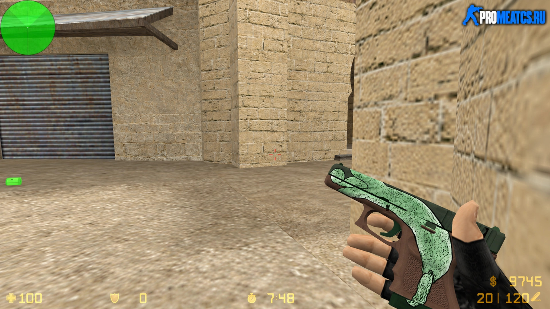 Модель Glock Pea Shooter для CS 1.6
