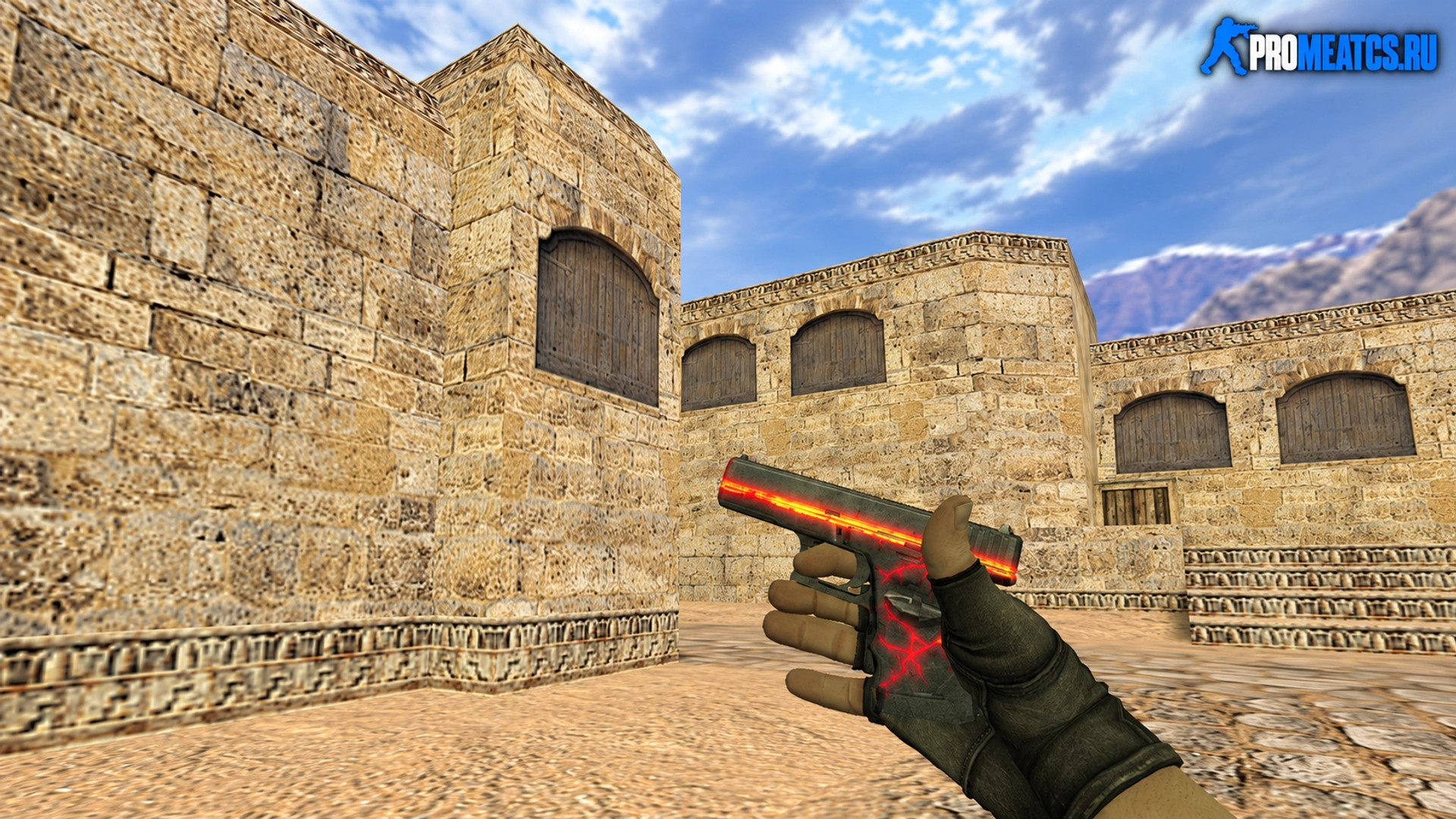 Модель Glock Подземелье для CS 1.6