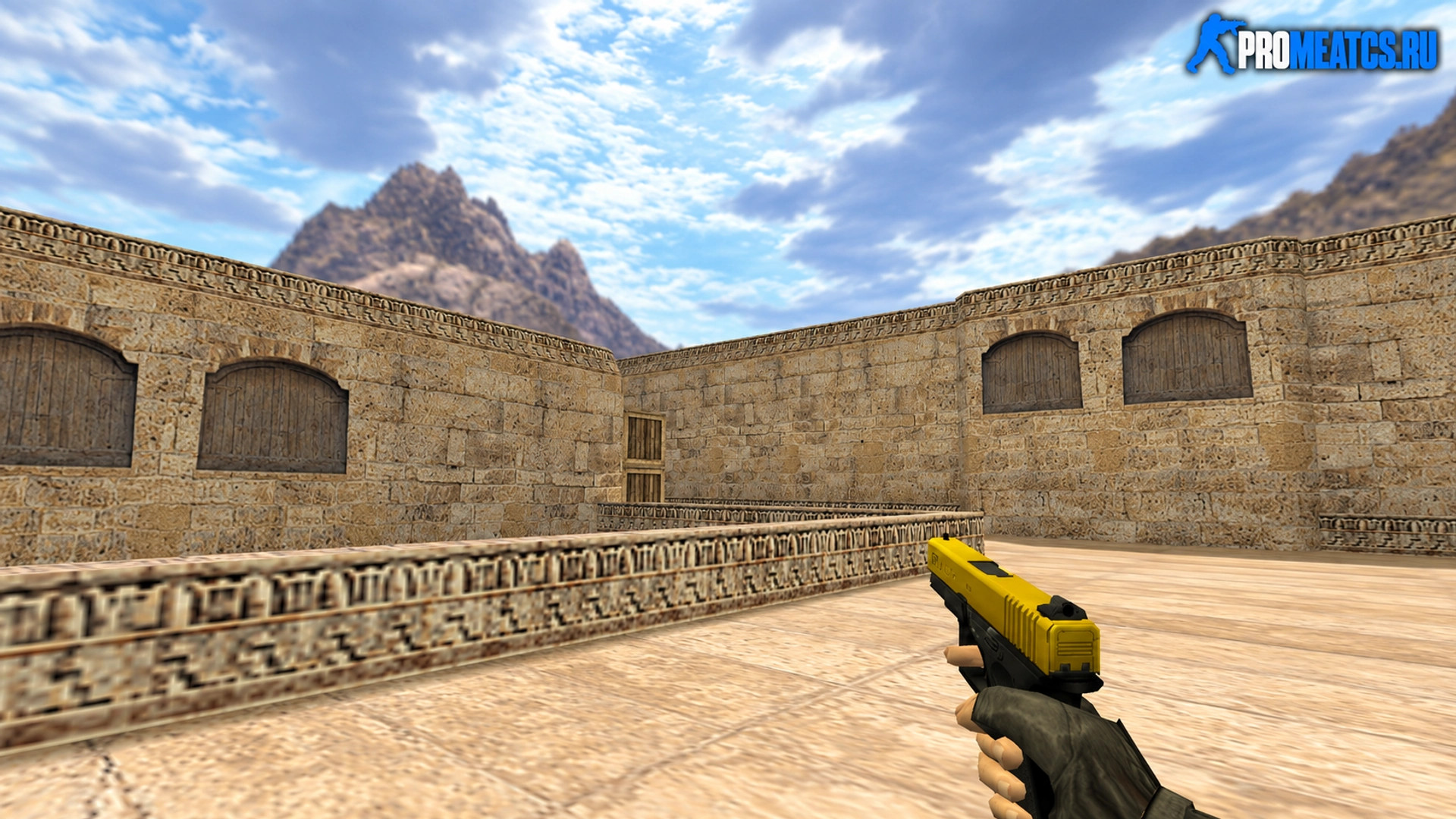 Модель Glock Золотой для CS 1.6