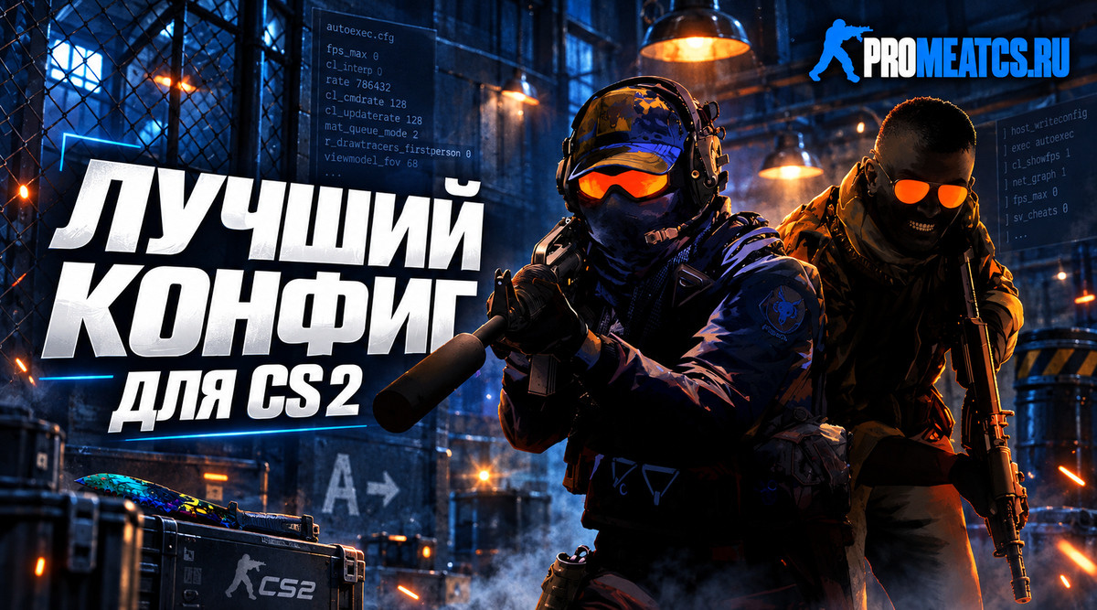 Лучший конфиг для CS 2 (КС 2)