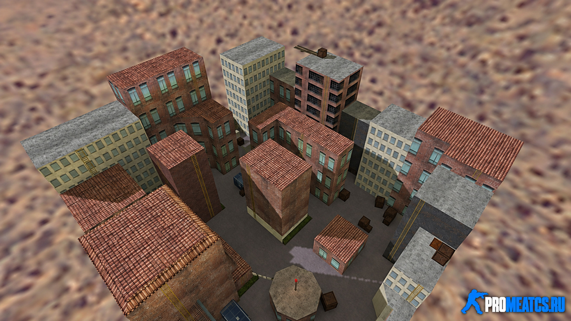Карта «hns_floppytown» для CS 1.6
