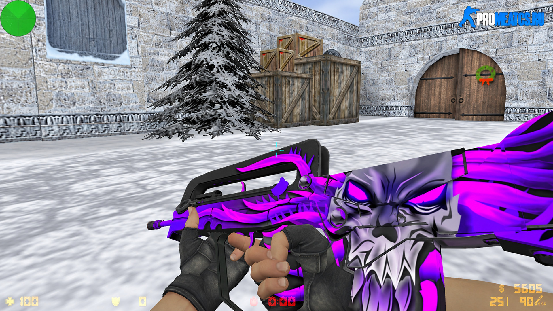 Модель Famas «Carthage» для CS 1.6 — скриншот 1