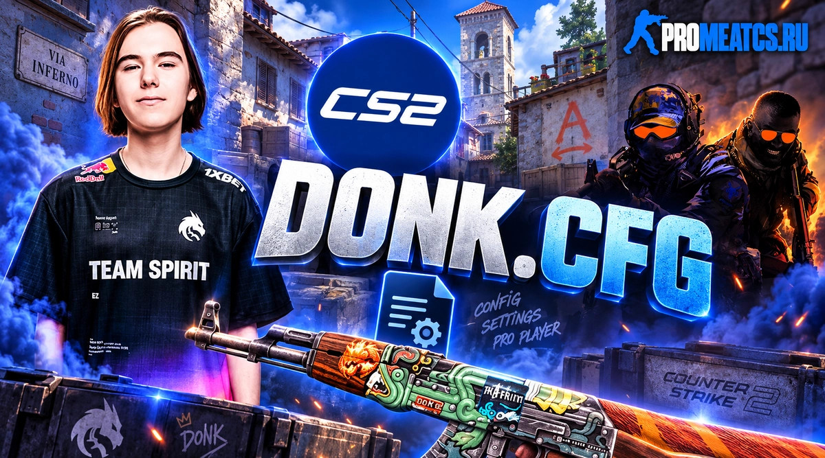 Конфиг донка КС 2 - donk CFG — скриншот 1