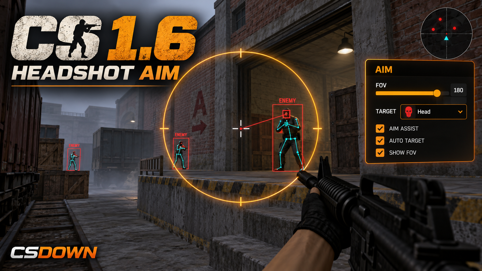 CS 1.6 Dragon Aim — две винтовки «Король драконов» — скриншот 1
