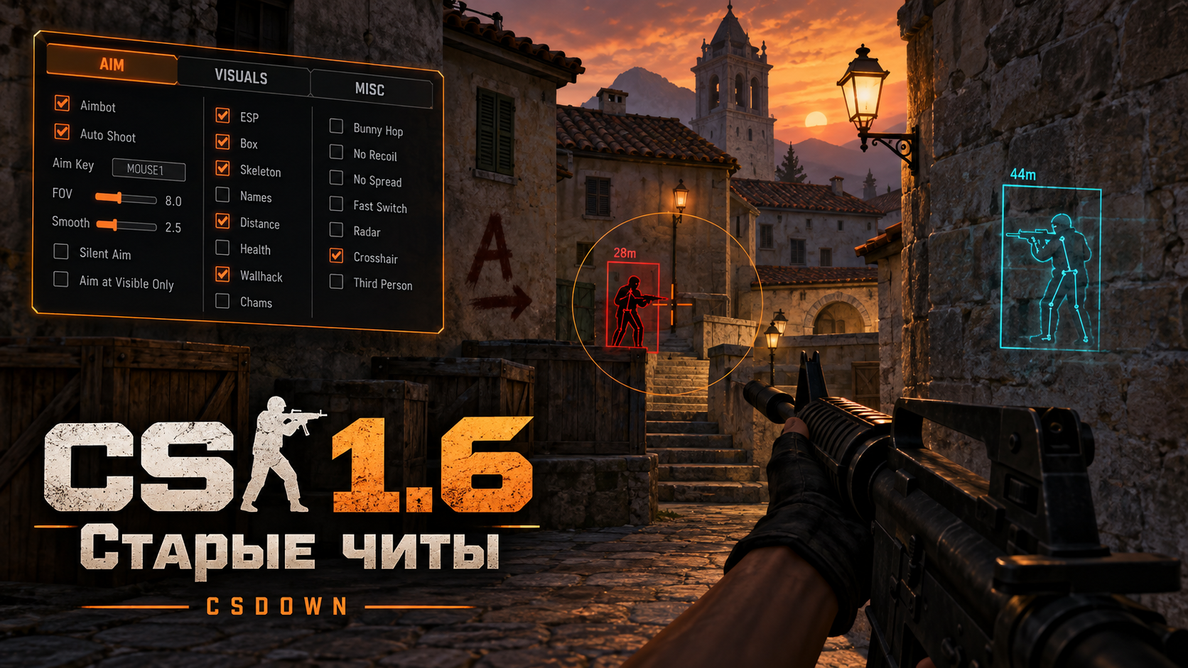 CS 1.6 Legacy — подборка старых модификаций — скриншот 1