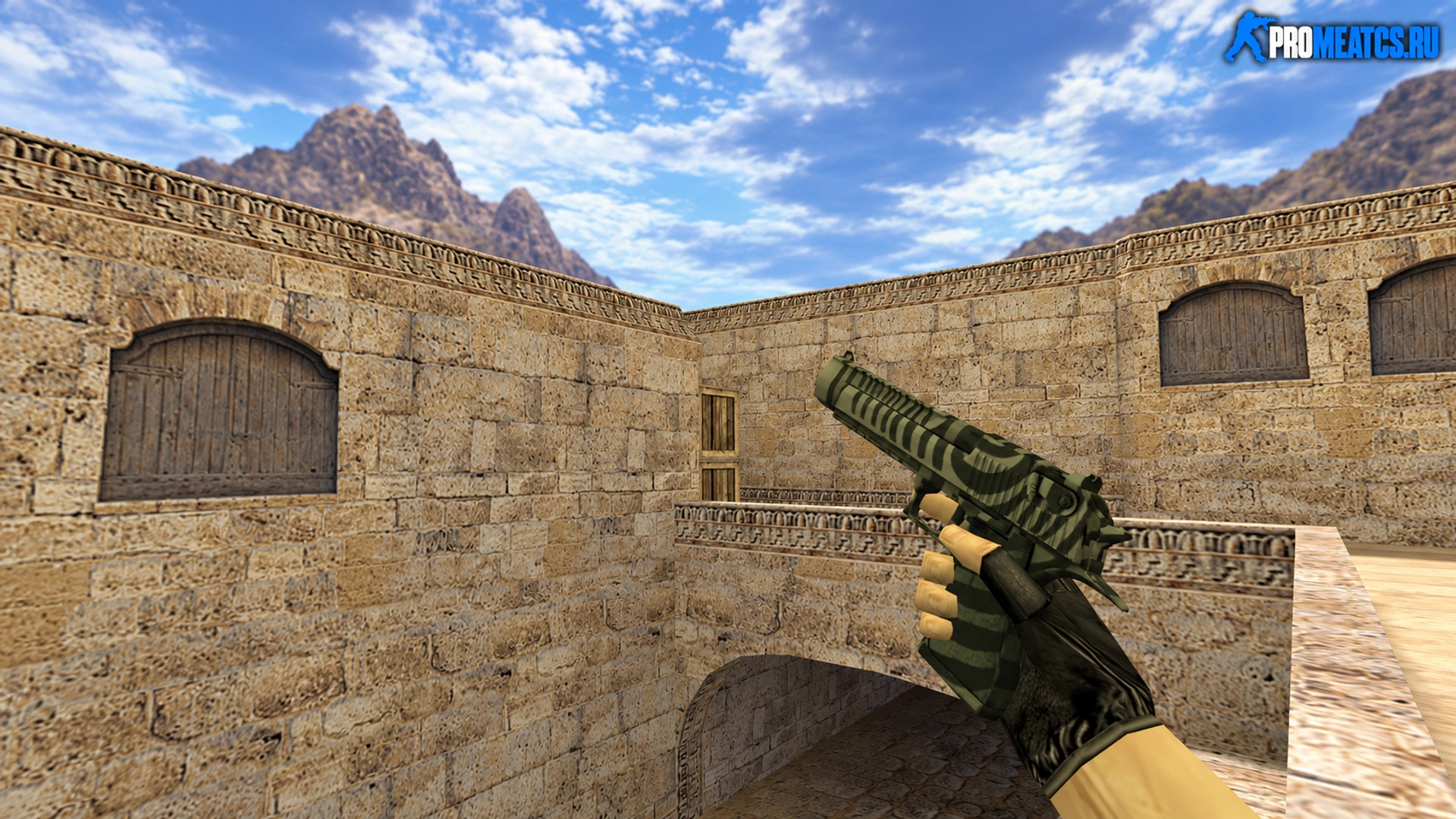 Модель Deagle Гипнотический для CS 1.6 — скриншот 1