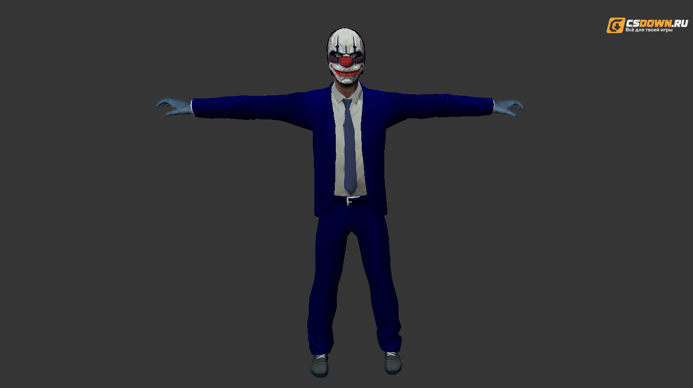 Мужская модель «Payday» для CS 1.6 — скриншот 1